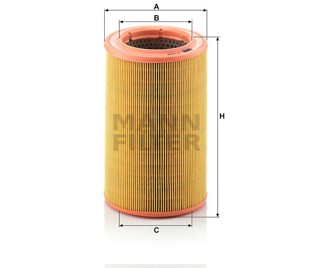 C 14 115 air filter element