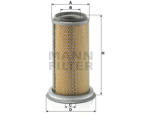 C 14 168 air filter element