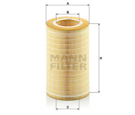 C 14 178 air filter element