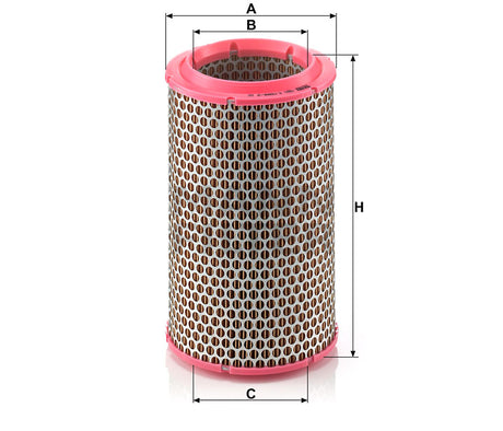 C 1589/2 air filter element