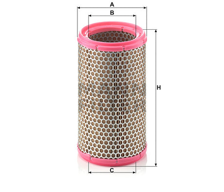 C 1589/3 air filter element