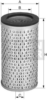 C 15 124/4 air filter element