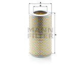 C 15 163/1 air filter element