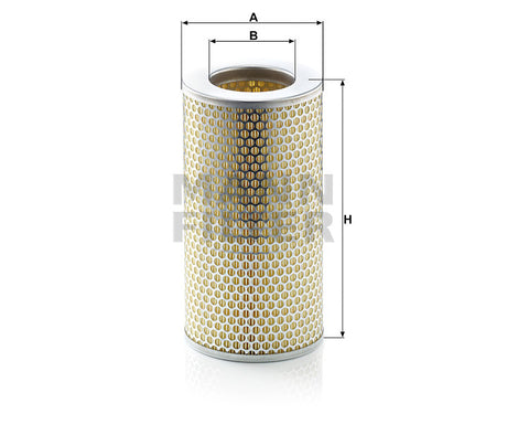 C 15 163/1 air filter element