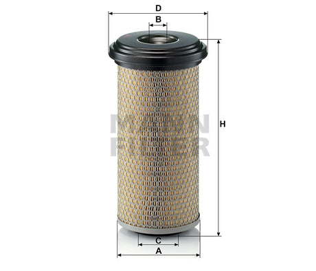 C 15 165 air filter element