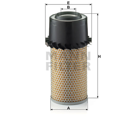 C 15 250 air filter element