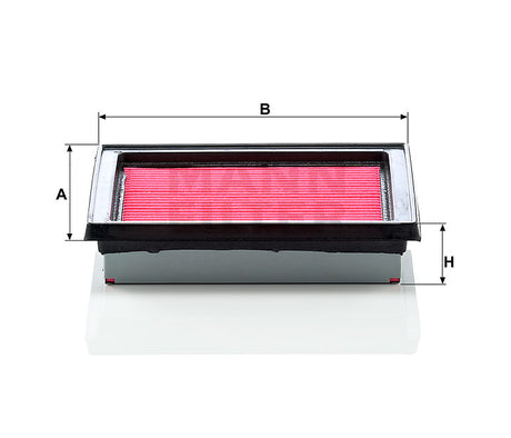 C 1618 air filter element