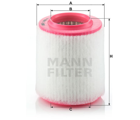 C 1652/2 air filter element