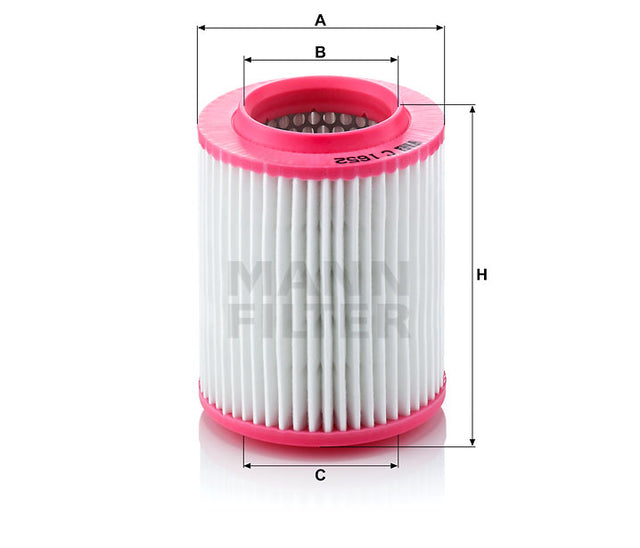 C 1652 air filter element