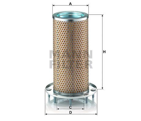C 16 140 air filter element