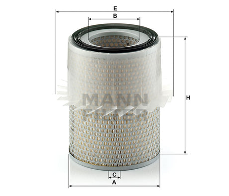 C 16 148 air filter element