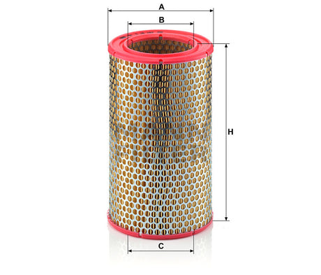 C 16 153 air filter element