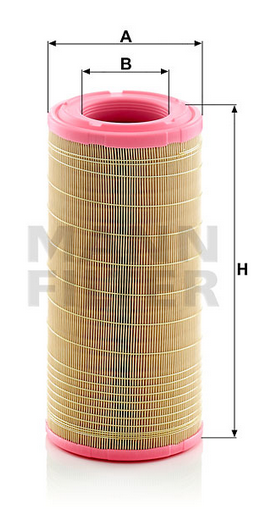 C 16 324/2 air filter element