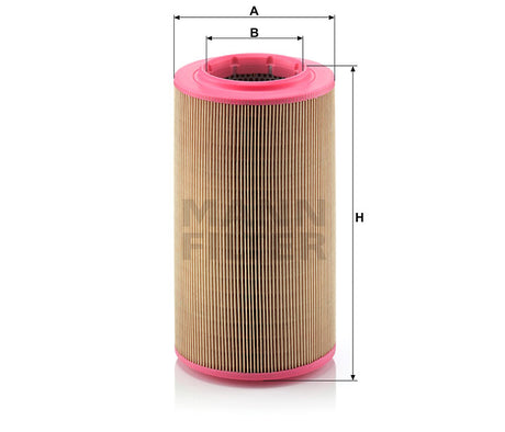 C 17 237 air filter element