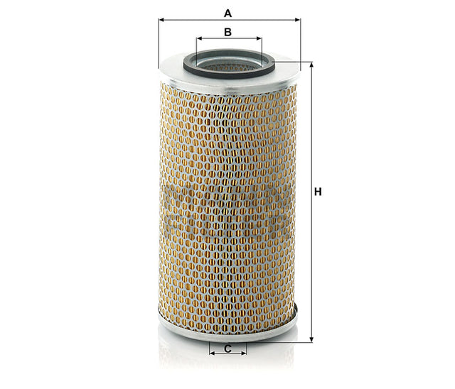C 17 291 air filter element