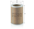 C 18 120 air filter element
