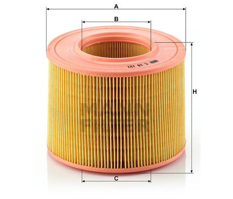 C 18 121 air filter element