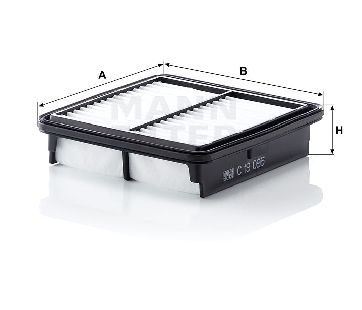 C 19 095 air filter element