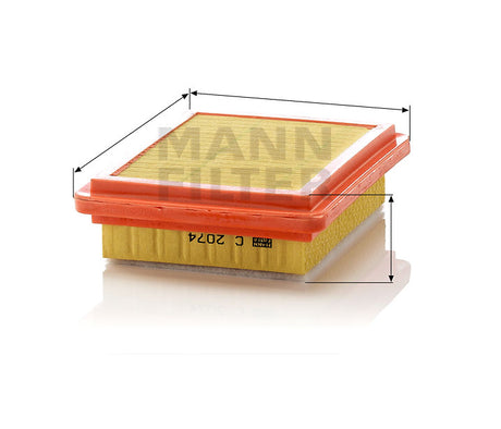 C 2074 air filter element