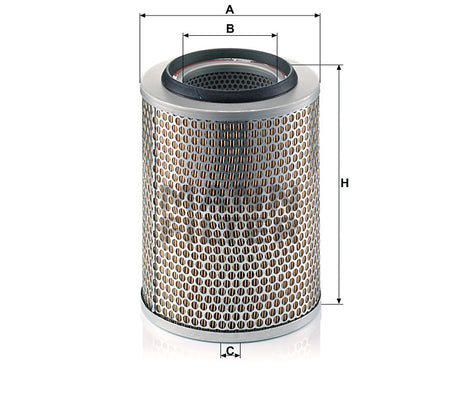 C 20 356 air filter element