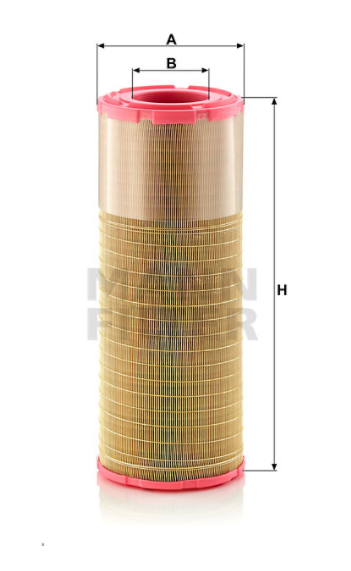 C 21 590/2 air filter element