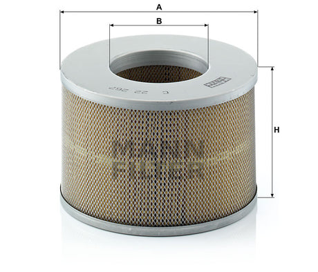 C 22 267 air filter element