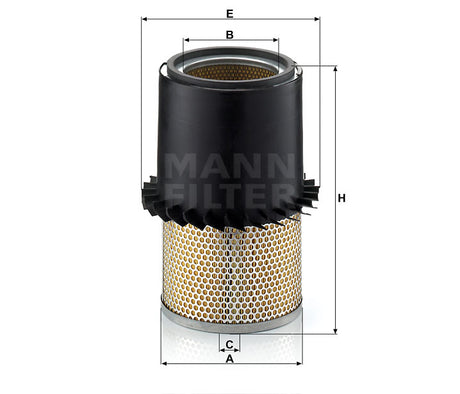 C 22 337 air filter element