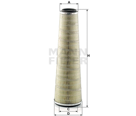 C 22 835 air filter element