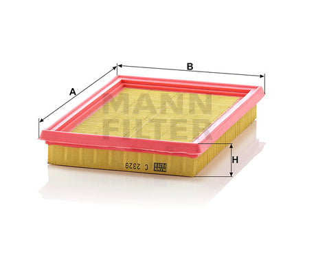 C 2329 air filter element