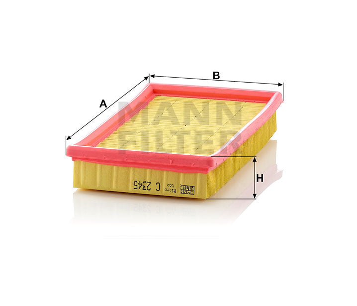 C 2345 air filter element