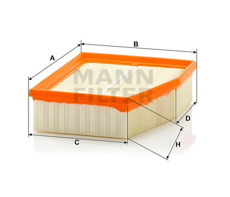 C 23 124 air filter element