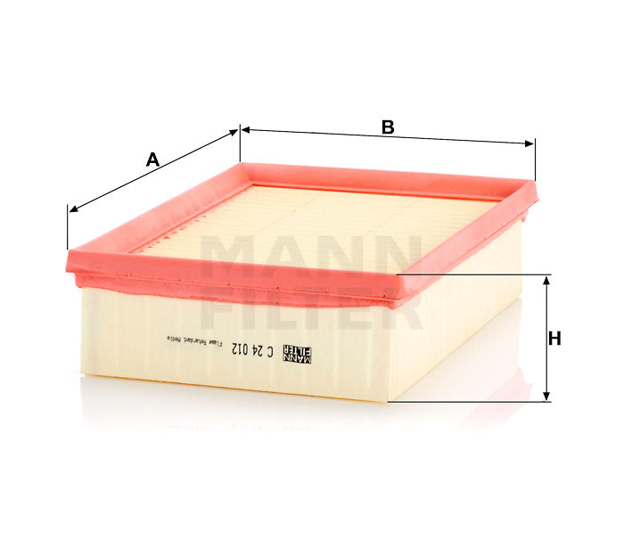 C 24 012 air filter element