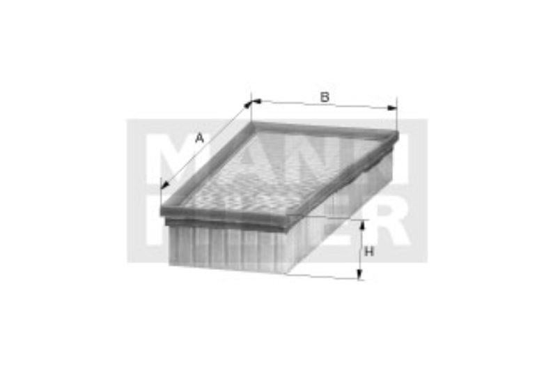 C 24 104 air filter element