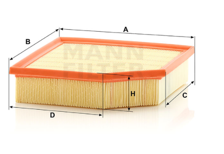 C 24 150 air filter element