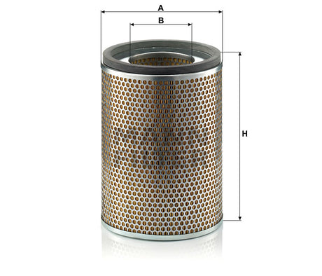 C 24 444/1 air filter element