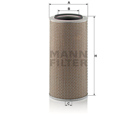 C 24 650/1 air filter element