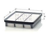 C 2542 air filter element