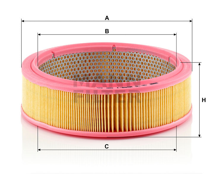 C 2545/1 air filter element
