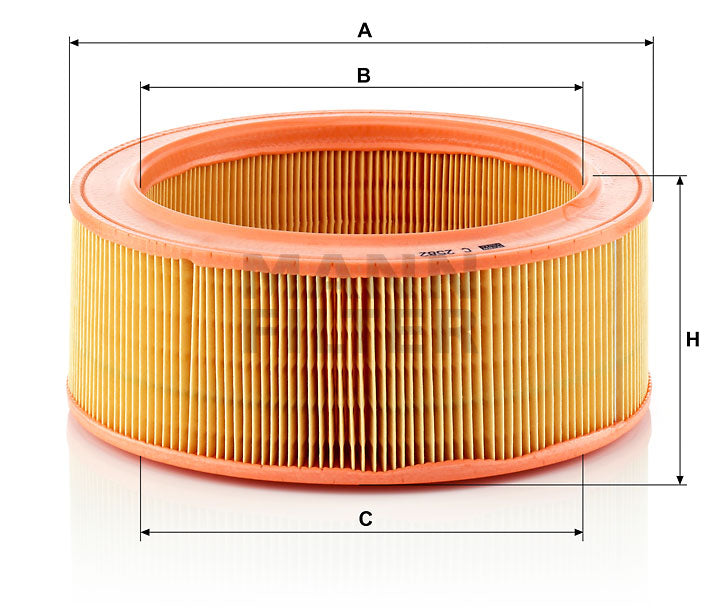 C 2582 air filter element