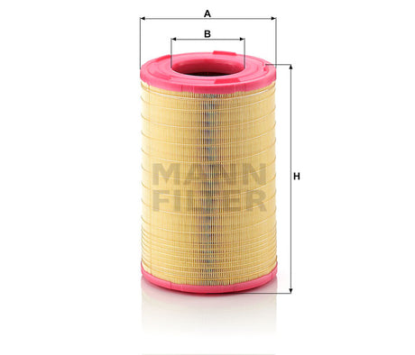 C 25 003 air filter element
