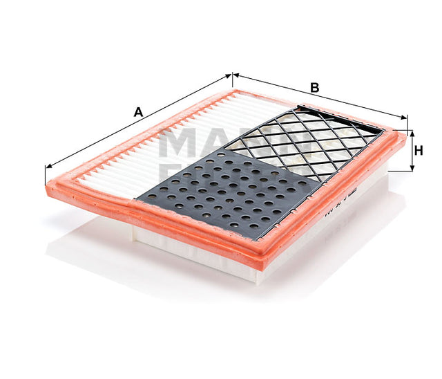 C 25 004 air filter element