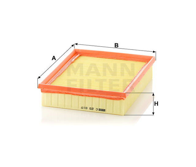 C 25 015 air filter element