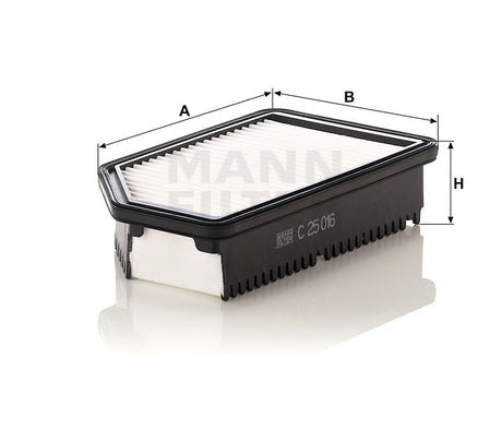 C 25 016 air filter element