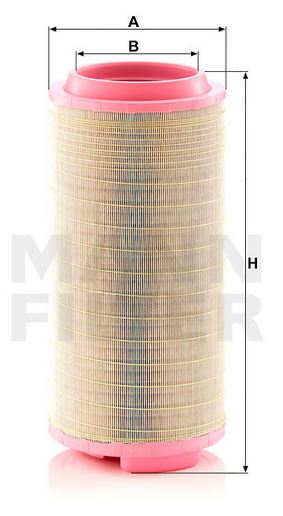 C 25 024 air filter element