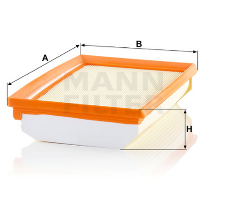 C 25 033 air filter element
