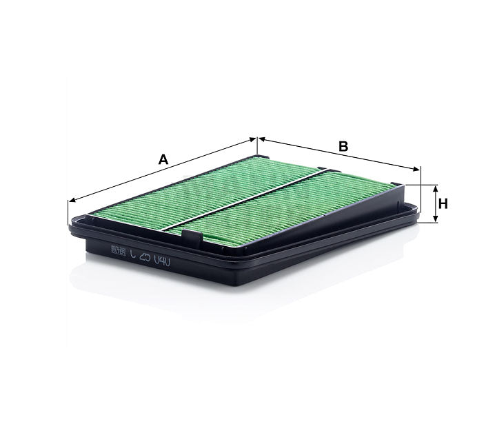 C 25 040 air filter element