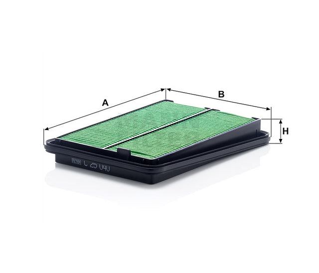 C 25 040 air filter element
