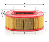 C 25 124 air filter element