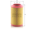 C 25 860/8 air filter element (NLG21)