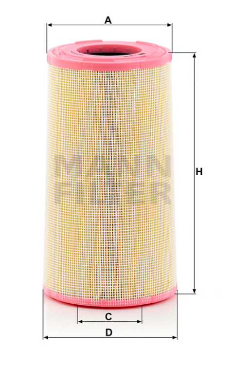 C 26 024 KIT air filter element (service kit)